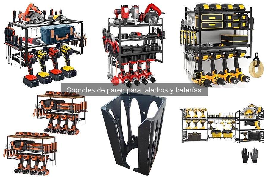 Mejores soportes de pared para taladros en 2023