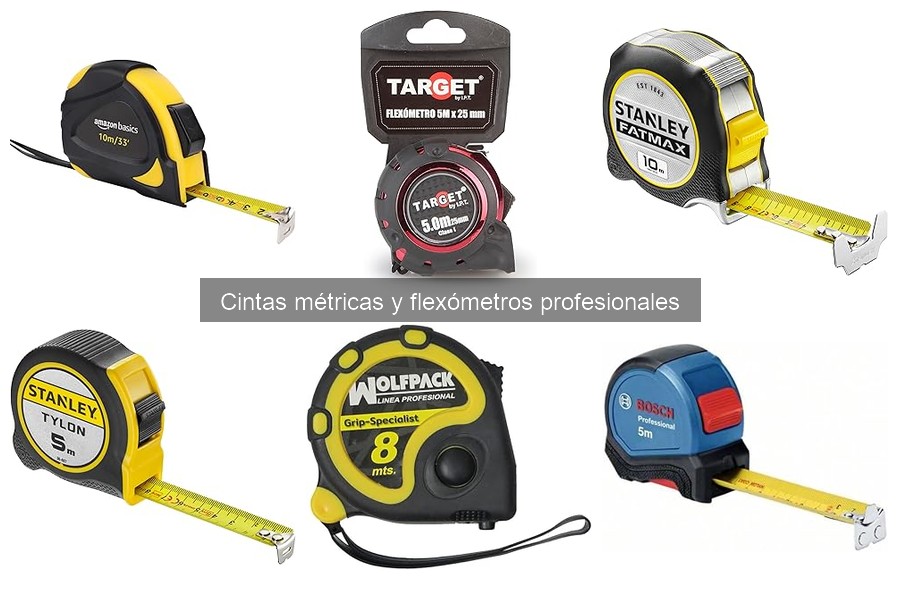 Mejores tiendas para comprar cintas métricas profesionales