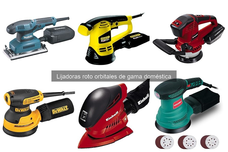 Mejores tiendas para comprar lijadoras roto orbitales a buen precio