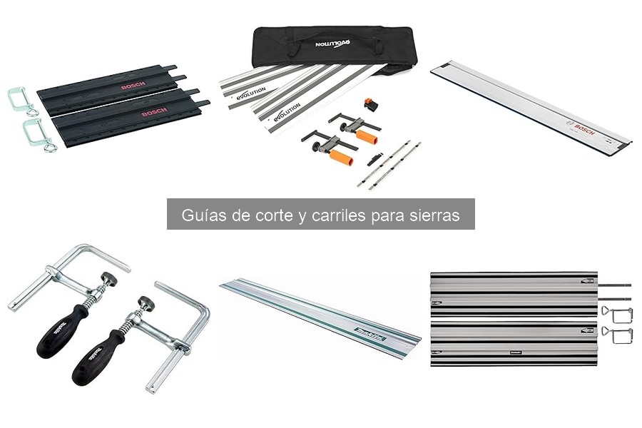Ofertas en guías de corte y carriles para sierras