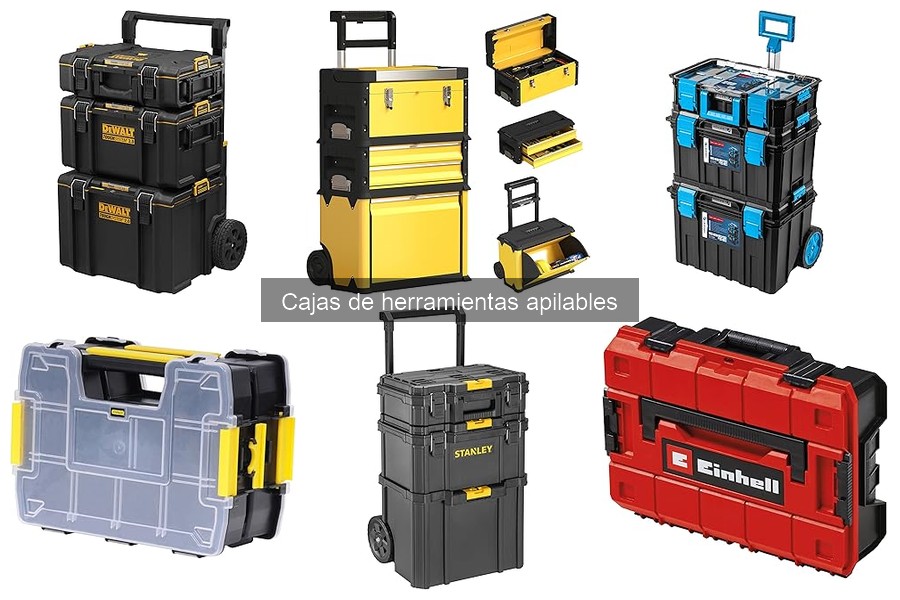 Ofertas y Descuentos en Cajas de Herramientas Apilables