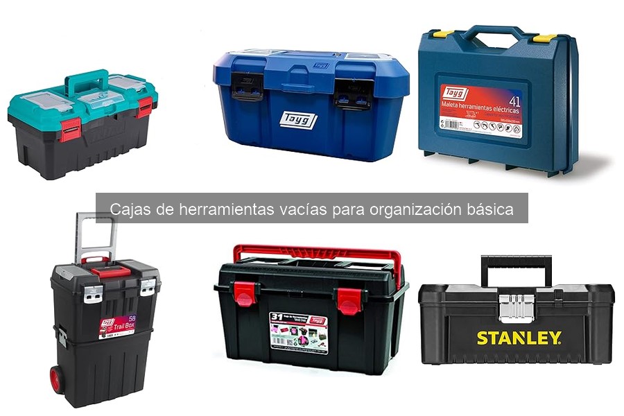 Ofertas y precios de cajas de herramientas vacías