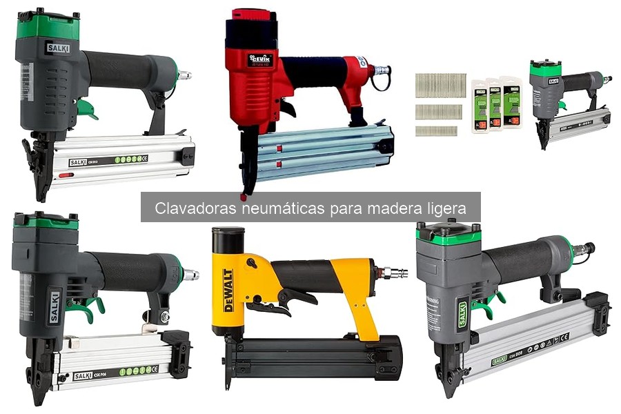 Ofertas y precios de clavadoras neumáticas para madera ligera