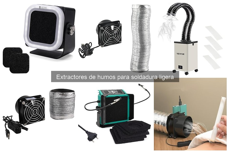 Opiniones sobre extractores de humos para soldadura ligera