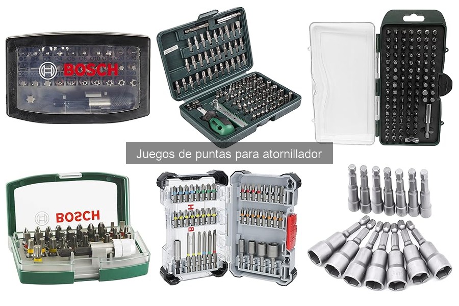 Opiniones sobre juegos de puntas para atornillador