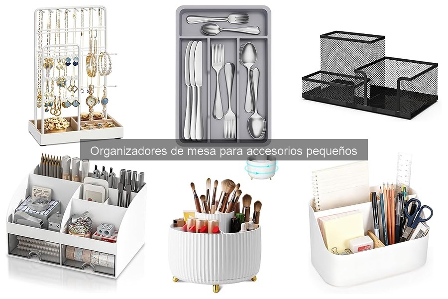 Opiniones sobre organizadores de mesa para accesorios pequeños