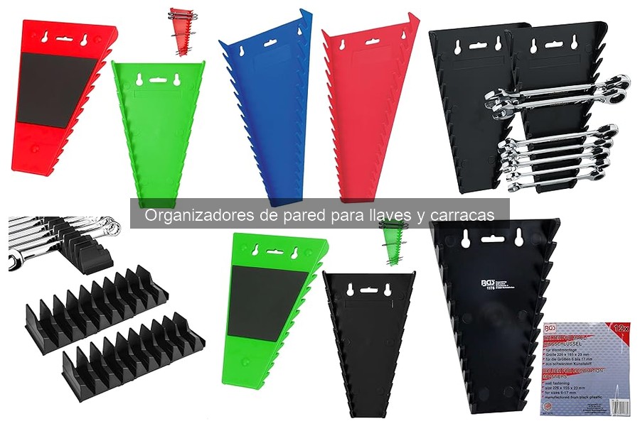 Opiniones sobre organizadores de pared para llaves y carracas