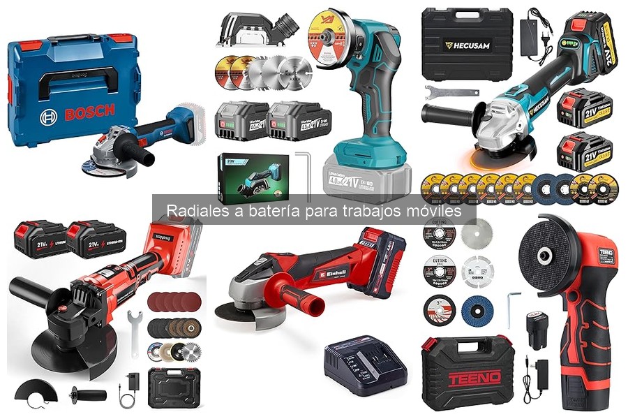 Opiniones sobre radiales a batería: experiencias reales