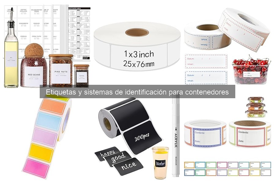 Organiza tu hogar con etiquetas en contenedores: ¡Descubre cómo!