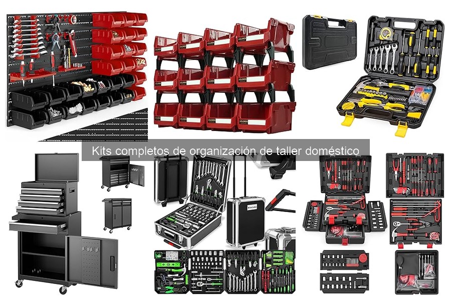 Organiza tu taller doméstico con un kit completo eficaz