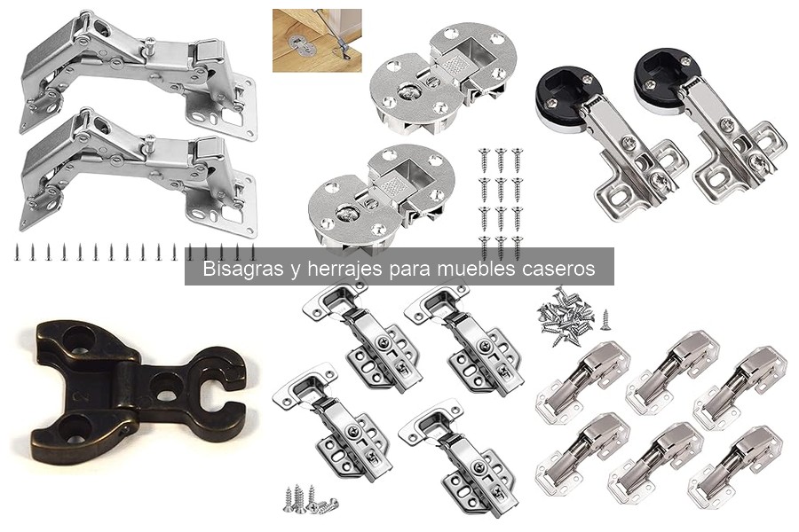 Precio promedio de bisagras para muebles: guía y consejos