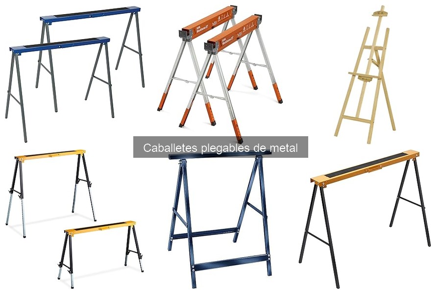 Precios de caballetes plegables de metal: guía completa