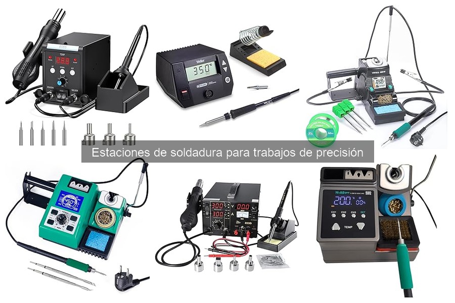 Precios de estaciones de soldadura y dónde comprarlas