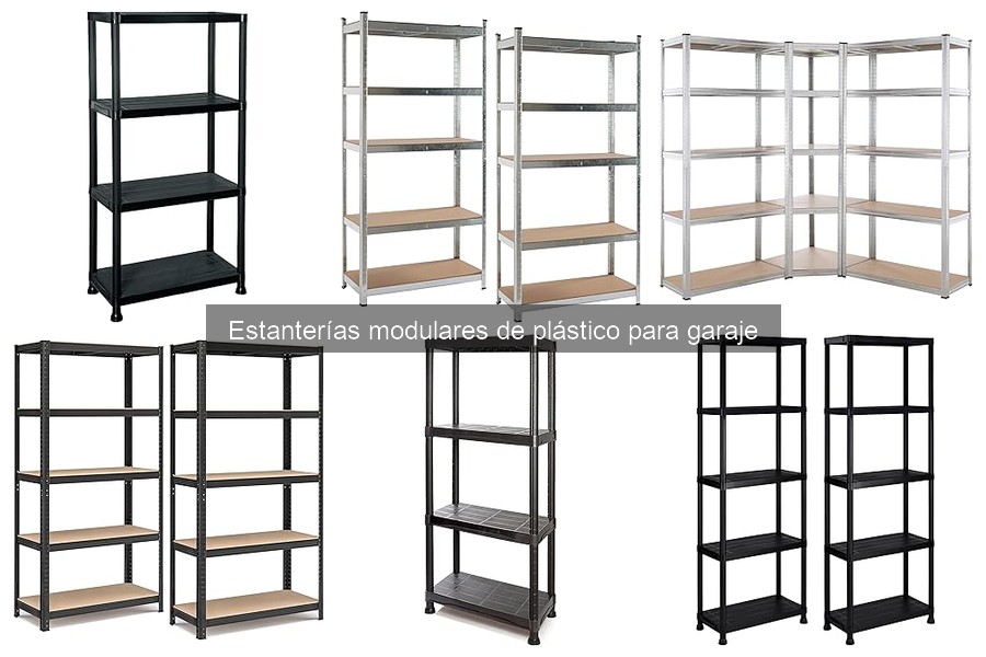 Precios de Estanterías Modulares de Plástico para Garaje