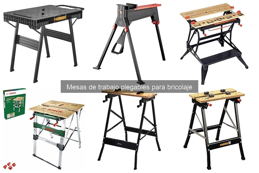 Precios de mesas de trabajo plegables y dónde comprarlas