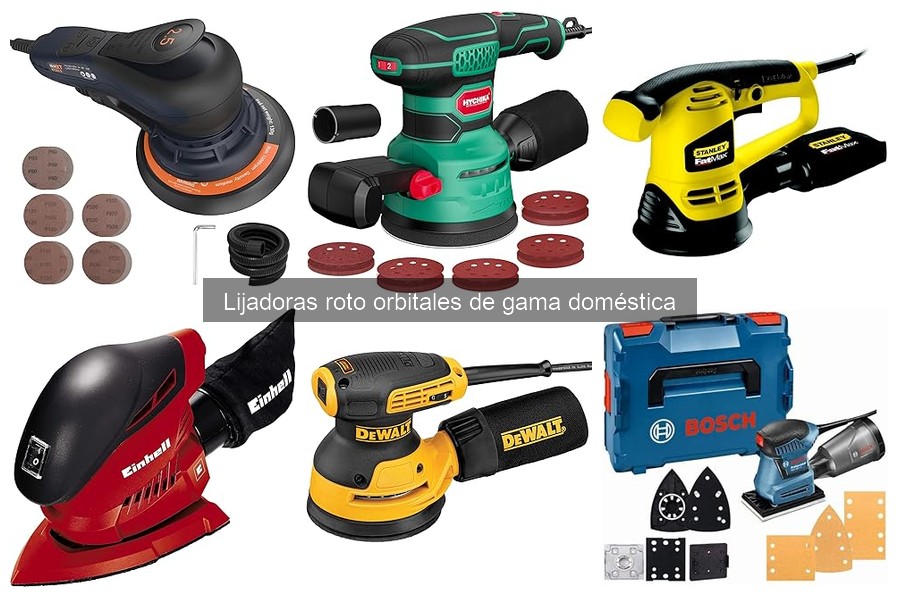 Precios promedio de lijadoras roto orbitales para el hogar