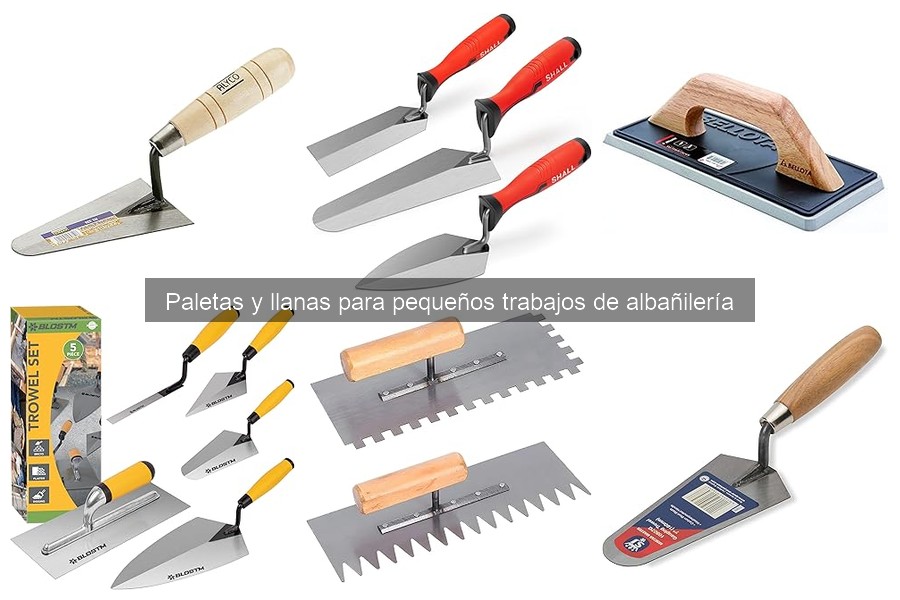Precios promedio de paletas de albañilería en el mercado