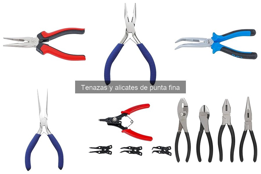 Precios promedio de tenazas y alicates de punta fina en Amazon