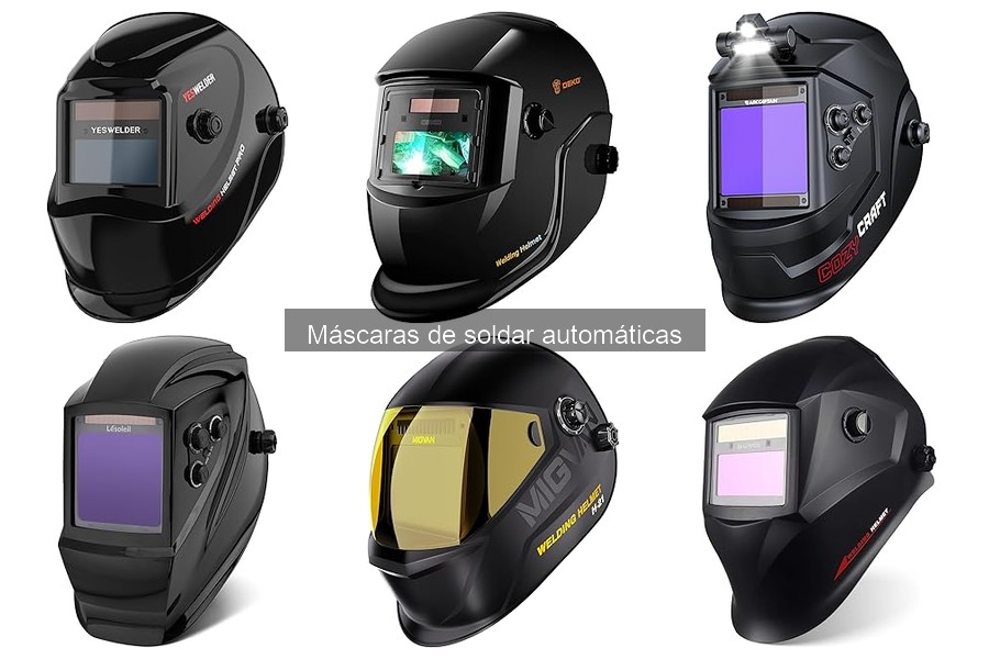 Precios y dónde comprar máscaras de soldar automáticas