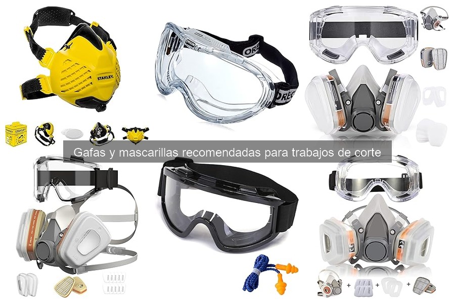 Preguntas frecuentes sobre gafas y mascarillas para corte