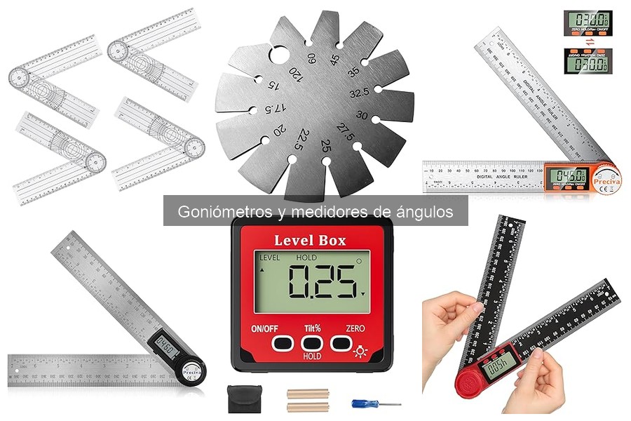 Preguntas frecuentes sobre goniómetros y medidores de ángulos