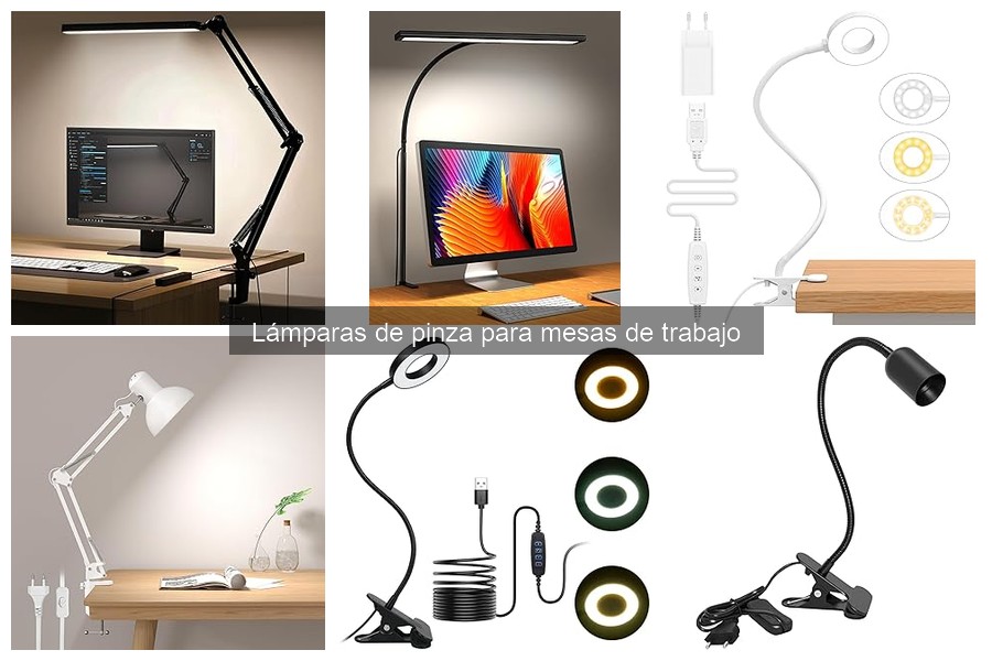 Preguntas Frecuentes sobre Lámparas de Pinza para Mesas