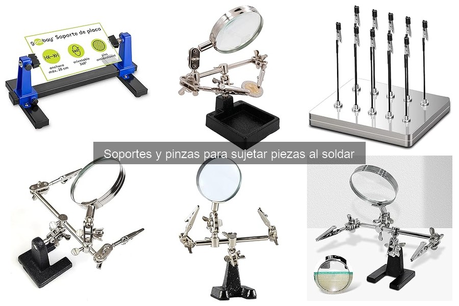 Preguntas Frecuentes sobre Soportes y Pinzas para Soldar
