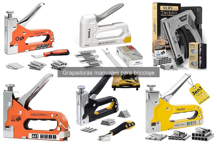 Problemas comunes al usar grapadoras manuales y sus soluciones