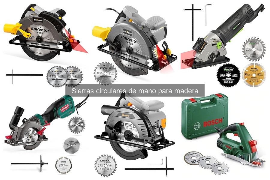Problemas comunes al usar sierras circulares de mano