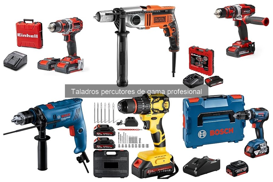 Problemas comunes al usar taladros percutores y soluciones