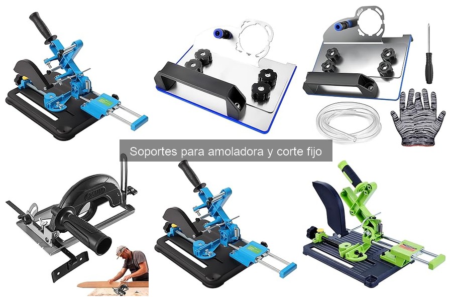 Problemas comunes al usar un soporte para amoladora