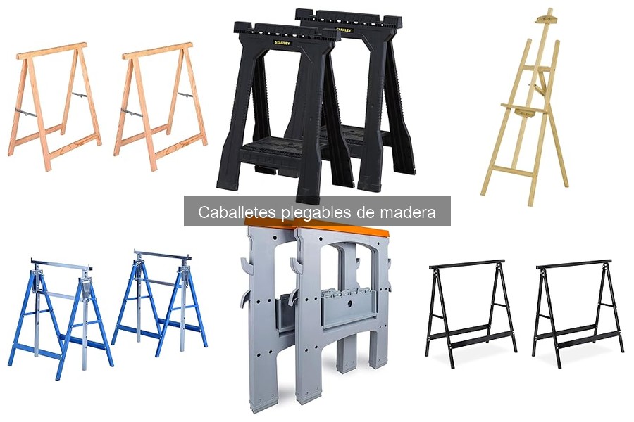 Problemas comunes con caballetes plegables de madera