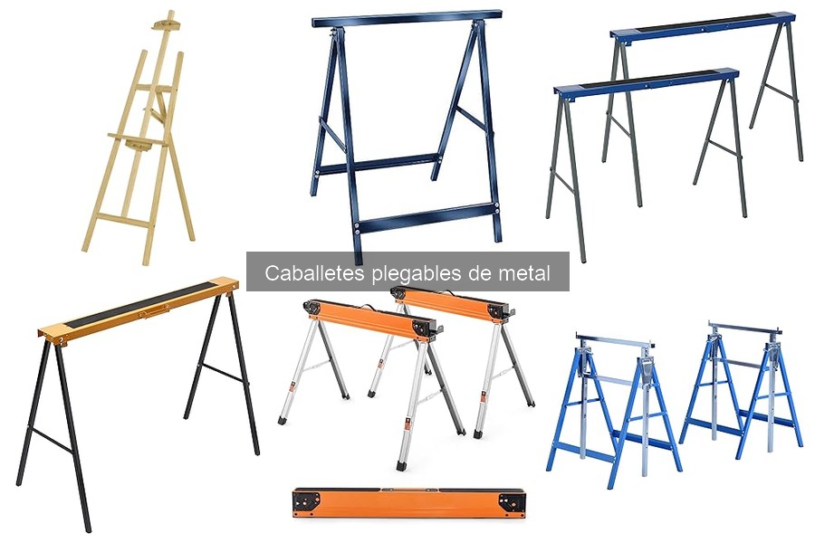 Problemas comunes con caballetes plegables de metal