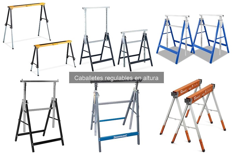 Problemas comunes con caballetes regulables en altura