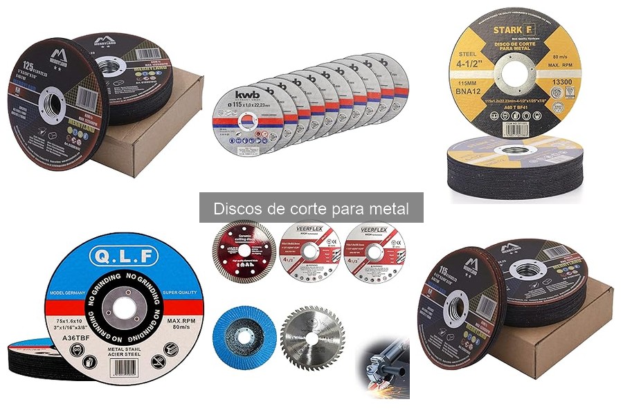 Problemas comunes con discos de corte para metal