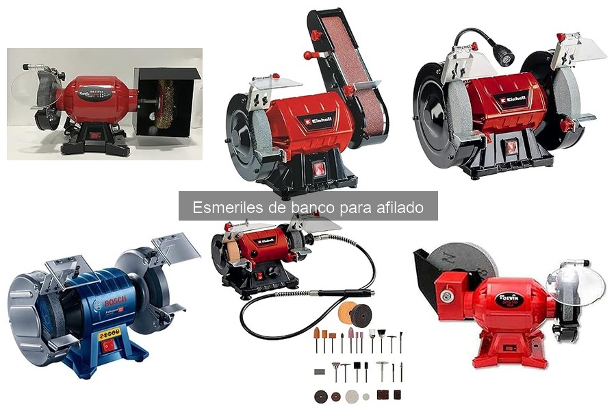 Problemas comunes con esmeriles de banco y soluciones prácticas