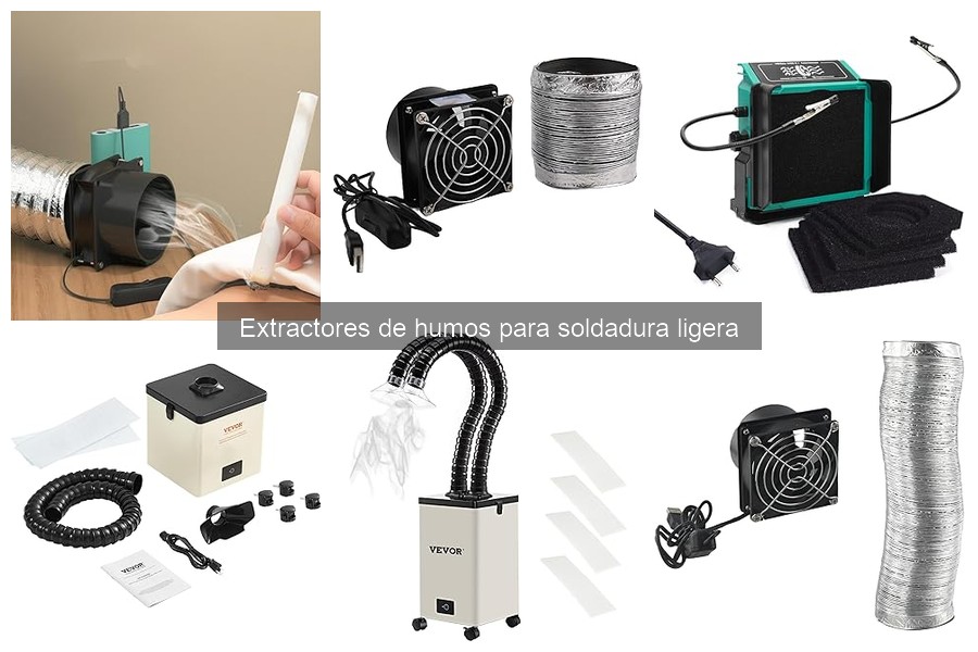 Problemas comunes con extractores de humos en soldadura