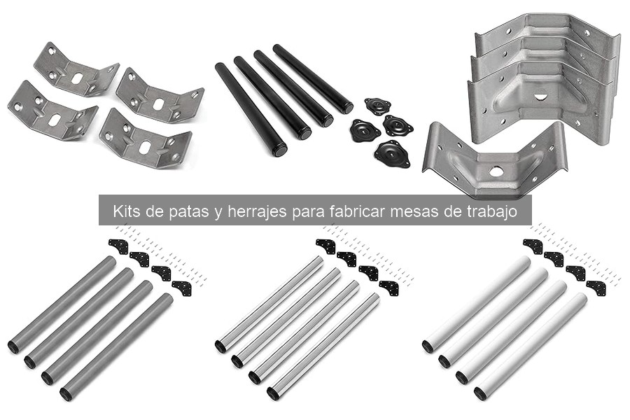 Problemas comunes con kits de patas y herrajes para mesas