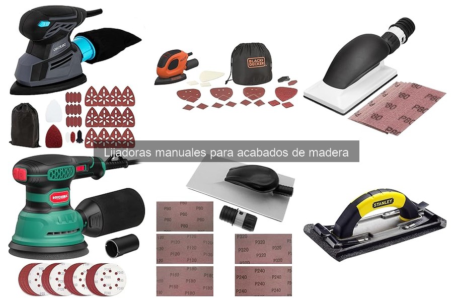 Problemas comunes con lijadoras manuales y sus soluciones