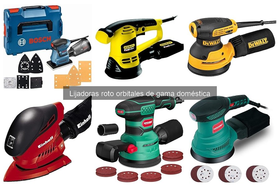 Problemas comunes con lijadoras roto orbitales y soluciones