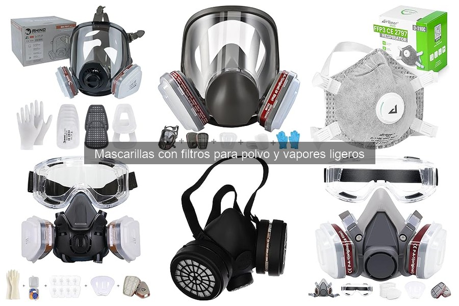 Problemas Comunes con Mascarillas para Polvo y Vapores