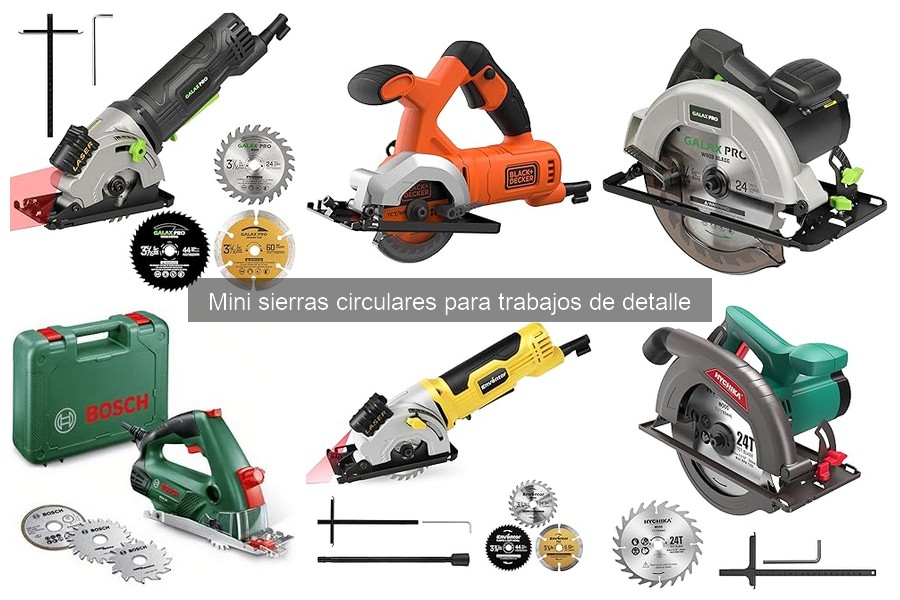 Problemas comunes con mini sierras circulares y soluciones