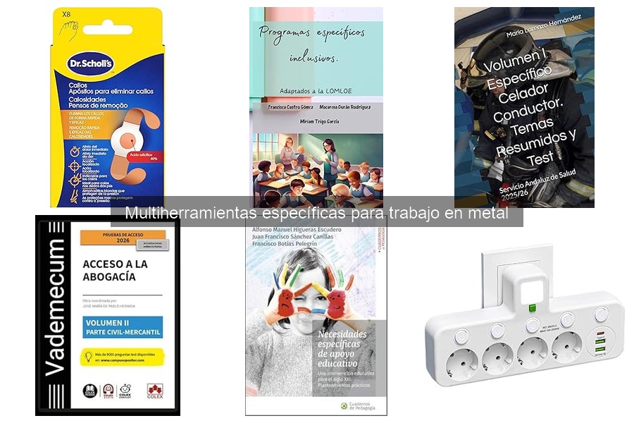 Problemas comunes con multiherramientas para metal y soluciones