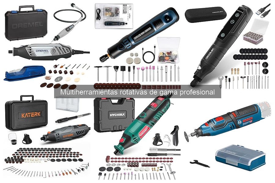 Problemas comunes con multiherramientas rotativas y soluciones