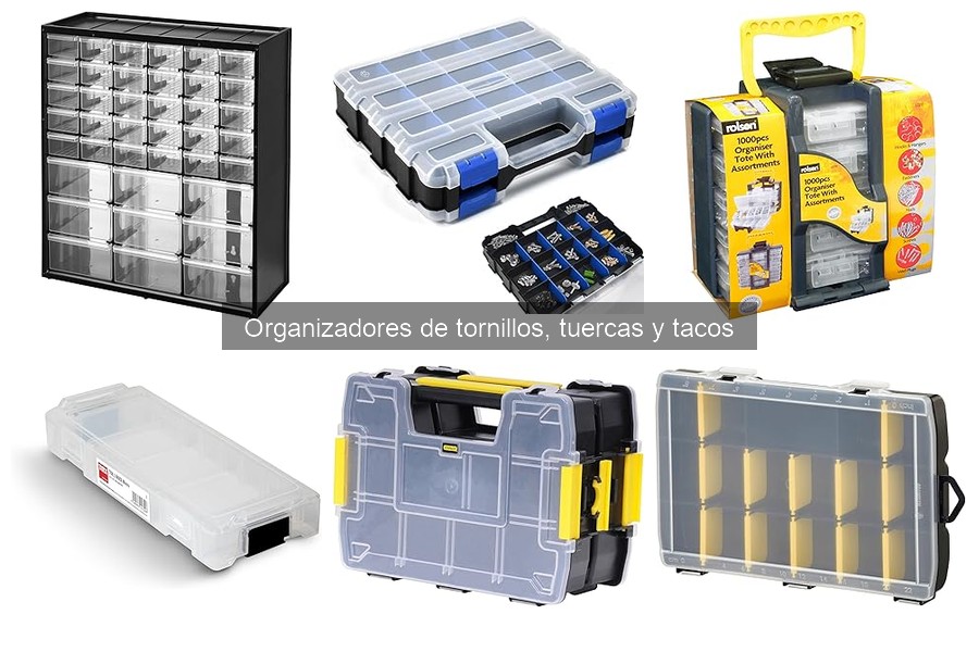 Problemas comunes con organizadores de tornillos y soluciones