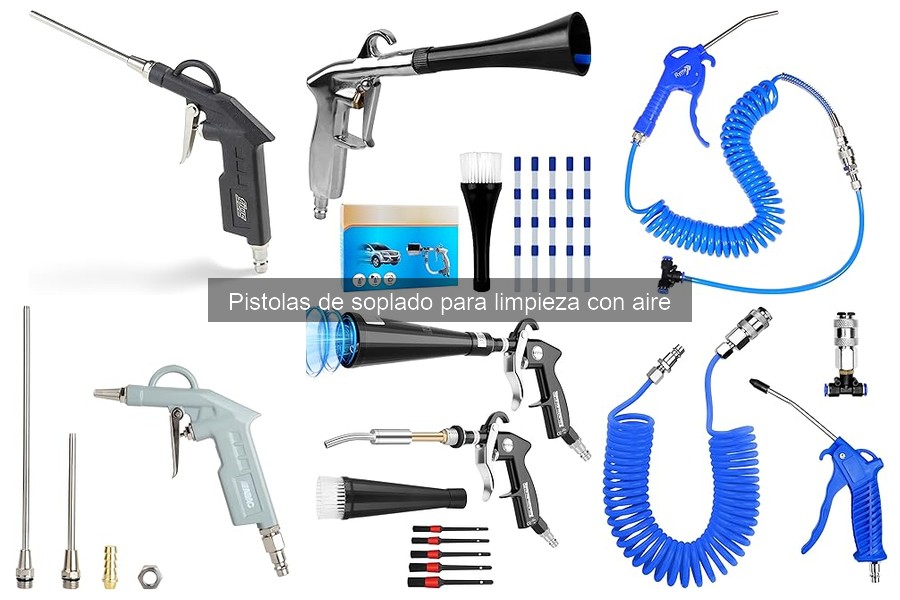Problemas comunes con pistolas de soplado y soluciones efectivas