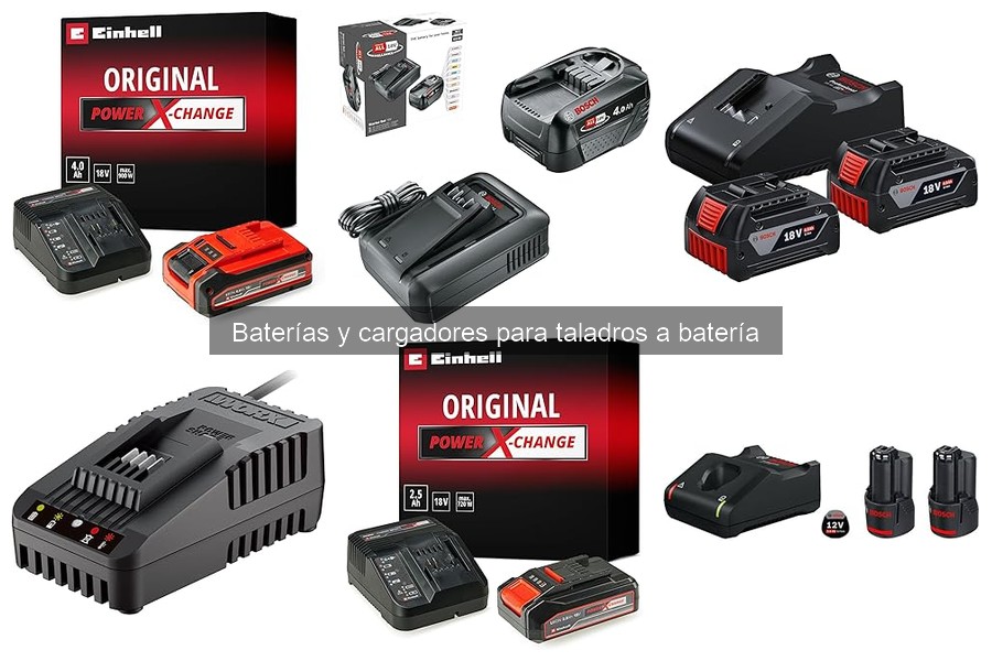 Problemas comunes de baterías de taladros y soluciones efectivas