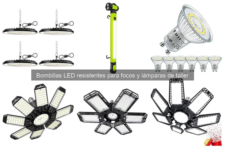 Problemas comunes de bombillas LED en talleres y soluciones