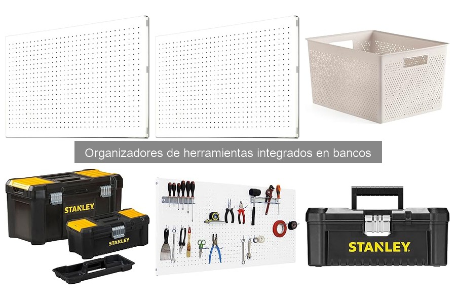 Problemas comunes en organizadores de herramientas integrados