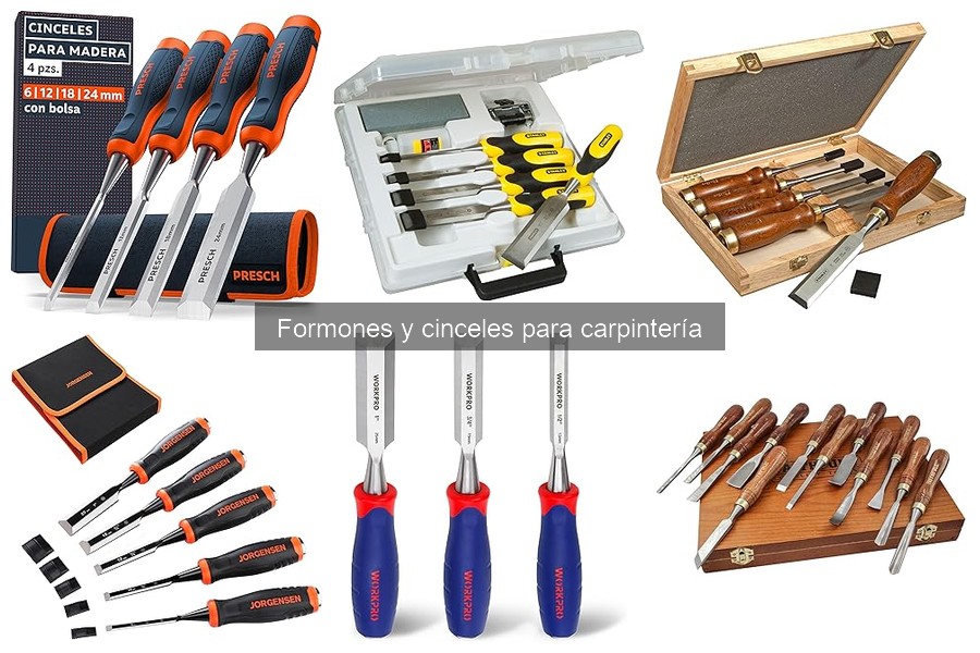 Proyectos de carpintería para principiantes con formones